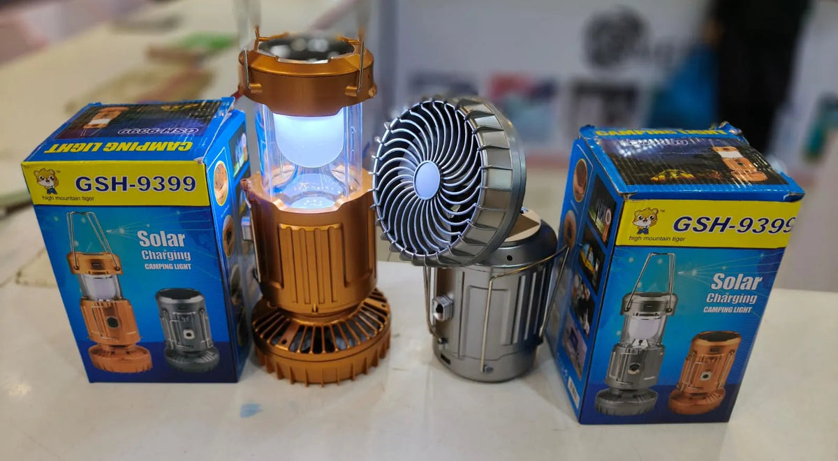 CAMPING LIGHT FAN